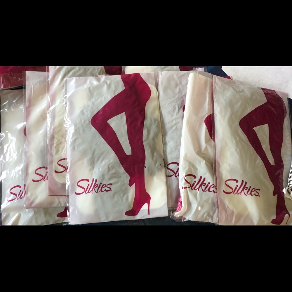 Silkies ultra soft dimensions beige hose 10 pair